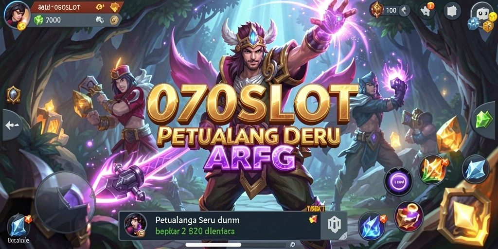 Screenshot gameplay 070SLOT menampilkan aksi seru dalam petualangan ARPG.