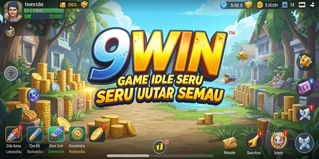 Tampilan gameplay seru dan menarik dari 9WIN dalam mode Idle.