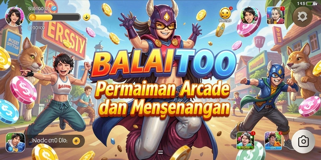 Tampilan gameplay seru di BALAITOTO dengan aksi cepat dan tantangan menarik.