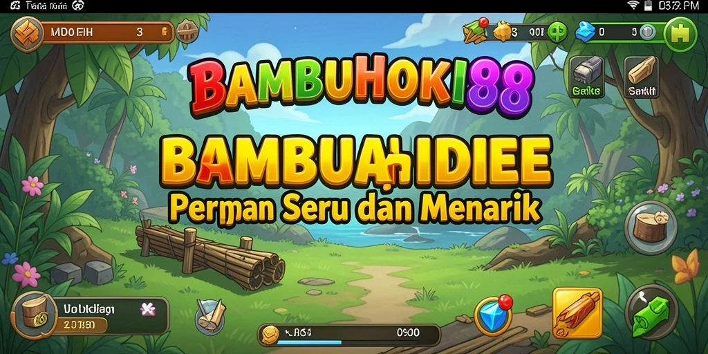 Tampilan gameplay menarik dari BAMBUHOKI88 dengan elemen Idle.