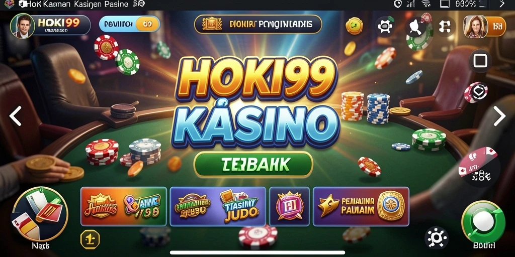 Tangkapan layar gameplay HOKI99 yang menampilkan keseruan permainan Kasino.