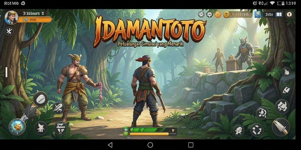 Tampilan gameplay menarik dalam <strong>IDAMANTOTO</strong> dengan grafis yang memukau.