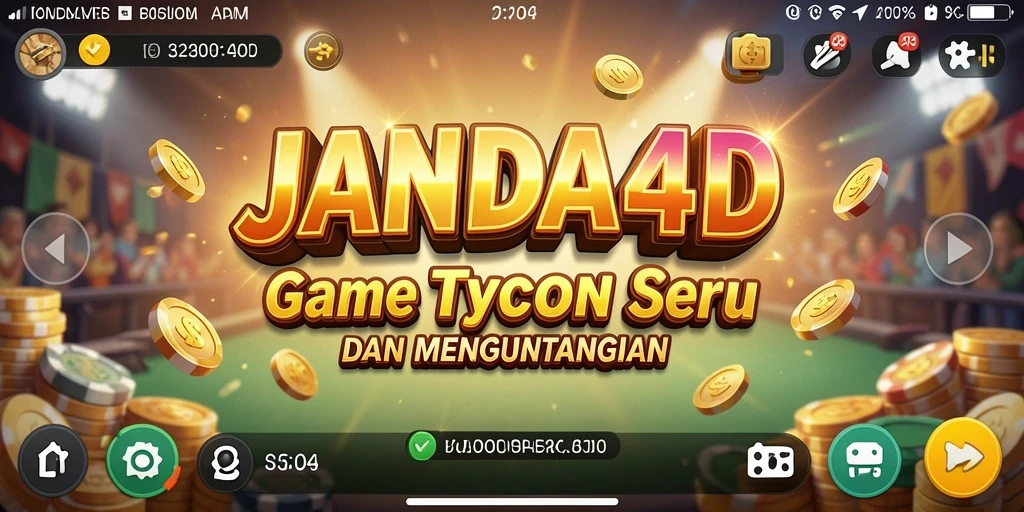 Tampilan gameplay <strong>JANDA4D</strong> yang menarik dan penuh strategi.