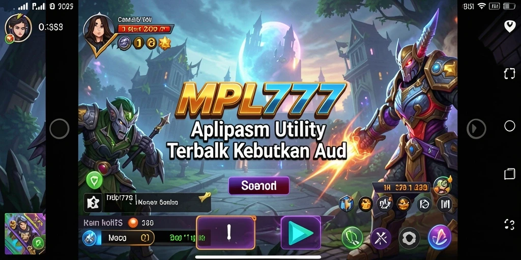Tampilan antarmuka pengguna MPL777 yang menarik dan intuitif.