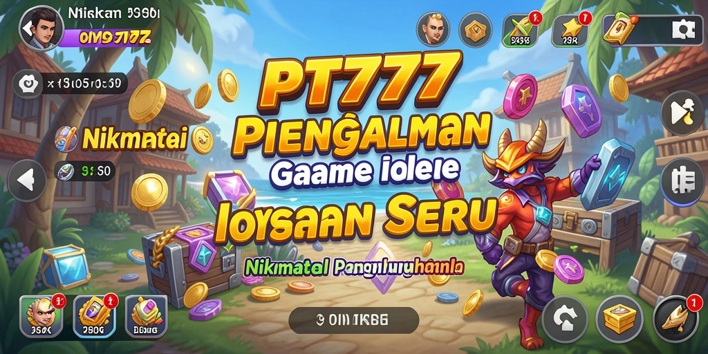 Tampilan gameplay PT777 dengan sistem pengelolaan Idle yang menarik.