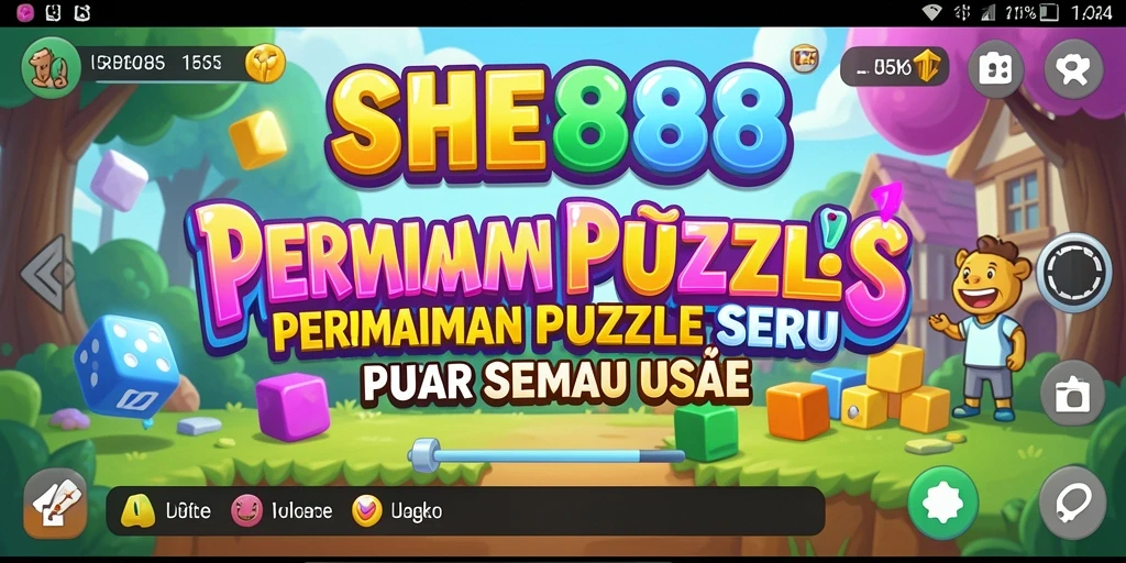 Screenshot menunjukkan gameplay seru dan menantang dari SHE888.