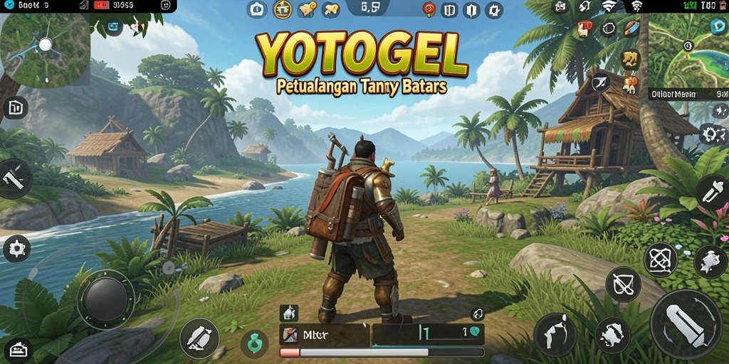 Tampilan gameplay YOTOGEL yang menakjubkan dalam dunia terbuka.